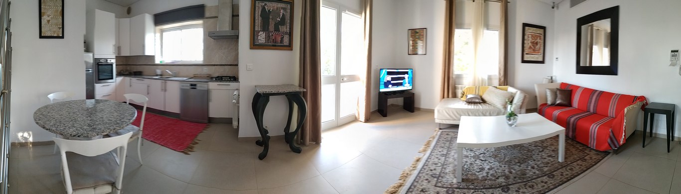 Appartement Mehdi  : 220 TND/70€ (du 01 octobre au 15 juin)           250 TND/79€ (du 16 juin au 30 septembre)