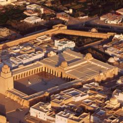 Vue aérienne de la mosquée